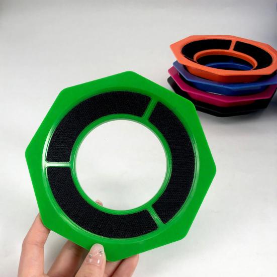 2Pcs Bowling Ball Stand Universal Sanding Pad Holder Precision Surface Maintenance Tool Bowling Cleaning Polishing Display Base Bowling Accessories