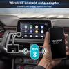 Wireless Carplay Android Auto Adapter,2024 Upgrade Plug & Play Dongle, Converts Wired CarPlay to Wireless,Works with All Original Wired CarPlay Cars