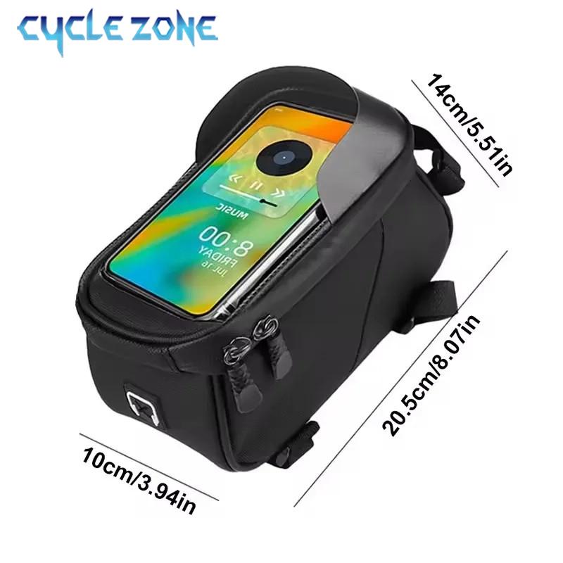 Bicycle Bag Waterproof Touch Screen Cycling Pouch Bike Top Frame Tube Bag MTB Road Bike Phone Holder Bags Bicycle Accessories
