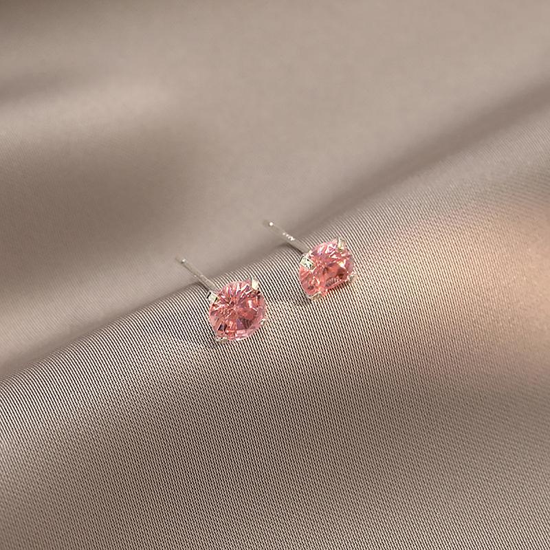 1Pair Minimalist Stud Earrings For Women Girls Cute Vintage Exquisite Mini Earrings Daily Jewelry Accessories Gift