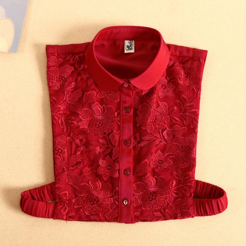 

Декоративное кружево в корейском стиле, накладной воротник для осенне-зимних свитеров