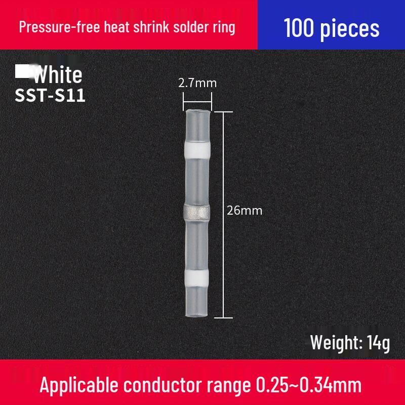 Solderless Waterproof Heat Shrink Wiring Terminal Connector