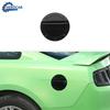 Carbon Fiber Filler Fuel Door Tank Gas Cap Decor Cover Trim For Ford Mustang ABS