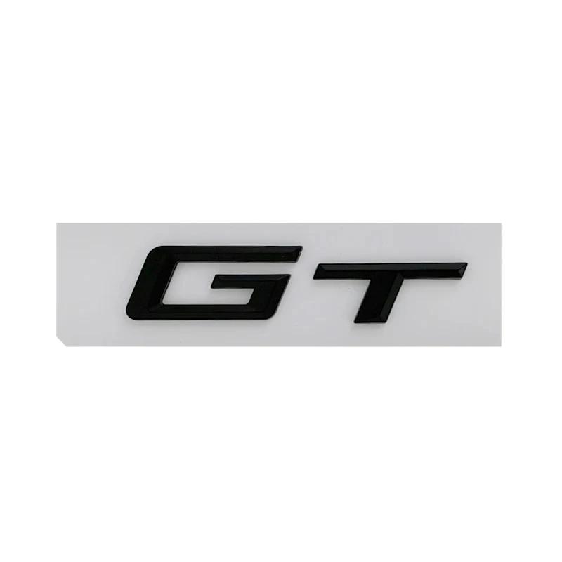 3D ABS Car Trunk Letters GT Emblem Badge Sticker For BMW 3 Series 5 Series GT E36 F07 F34 G32 320d 530 650 Auto Accessories
