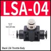 Pneumatic SA4/6/8/10 Pipe One-Way Throttle Valve Air Hose Connector