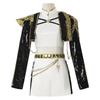 K-Pop Witch Hunter Cos Suit Rumi Mirazoe Black Gold Stage Costume Singing Costume Two-Dimensional Cos Suit