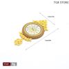 1Pcs Pretend Retro European Wall Clock Furniture 1:12 Miniature Home Decor Accessories