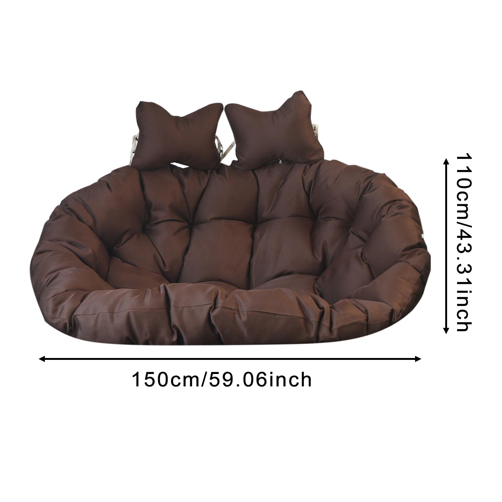 Comfortable Hanging Chair Cushion for 2