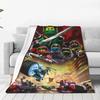 N-ninjagos Blanket  Flannel Funny Warm Throw Blankets for Bedspread Summer
