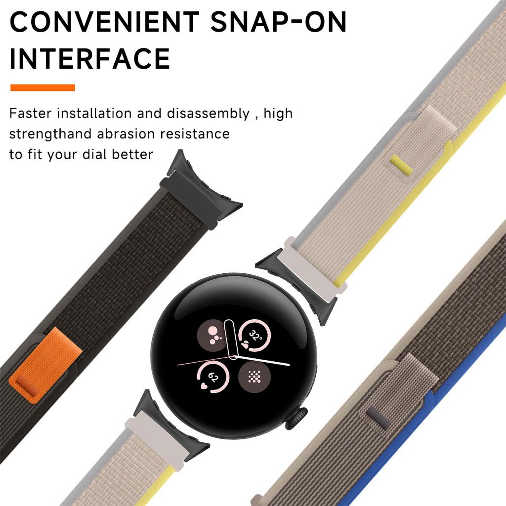 Trail loop for Google Pixel Watch 3/4 45mm Bracelet Watchband Accessories Nylon Replacement Strap for Pixel Watch1/2/3 41mm