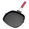 Practical Grilling Skillet with Nonstick Surfaces Refined Iron Texture Perfect for Indoor Cooking of Steak and Bacon