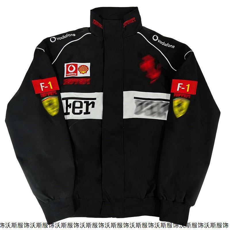 Men Women Motorcycle Riding Jacket Vintage Embroidered Biker Windbreaker Casual Outerwear