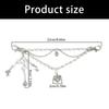 Multi Functional Heart Bows Fringe Charm For Purse or Keychain Accessory Feature Elegant Design And Stylish Appearance