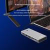 M2 Dual Protocol Type-C Docking Station with HDMI 2.0 and USB Hub for Laptop Expansion