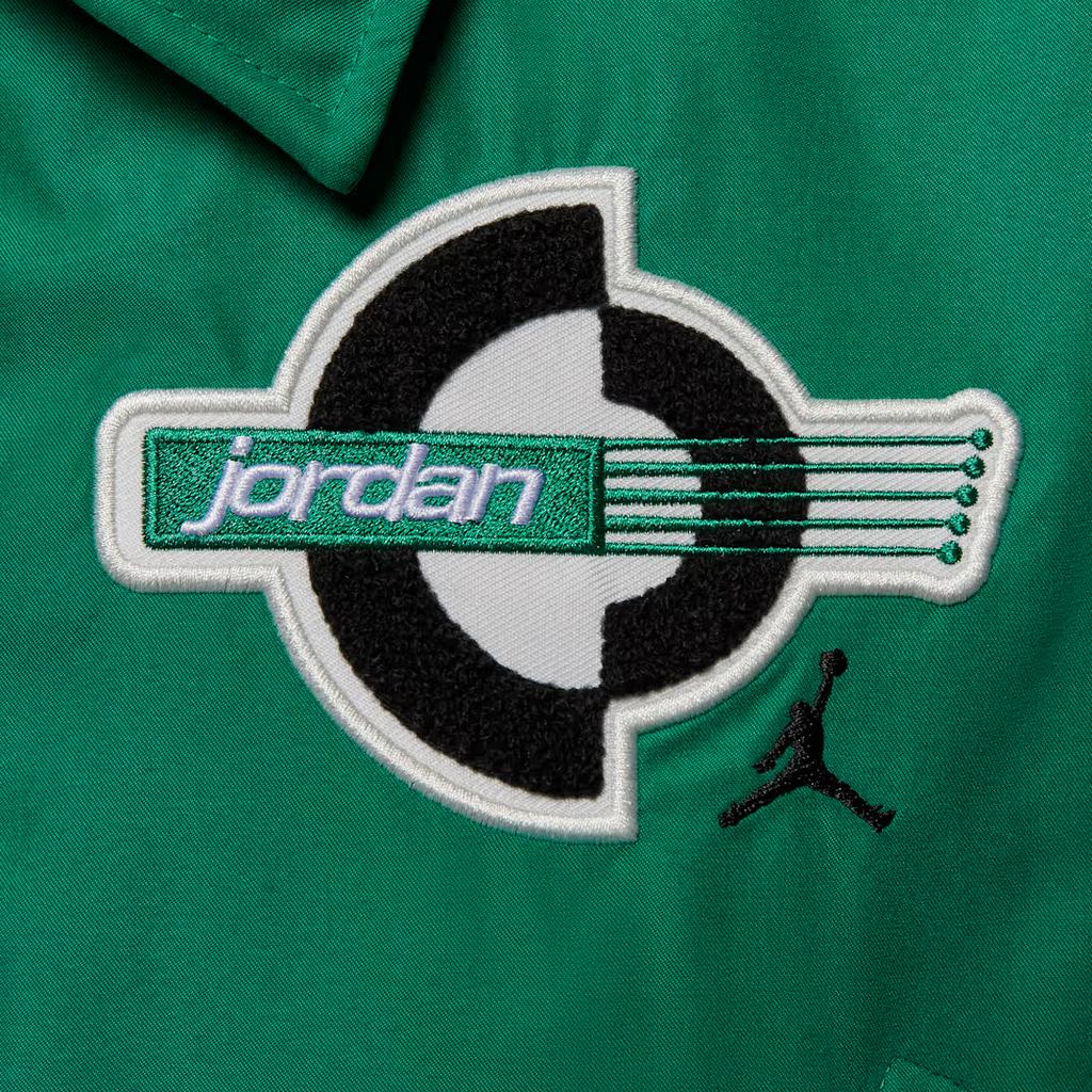 Jordan Warm Comfortable Simple Solid Color Jacket Women Jacket Green HV0404365