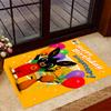 Bing's Birthday Celebration Themed Anti-Slip Rugs - Polyester Home Decor, Suitable for Bedrooms, Living Rooms, Doorways, Studios, and Decorations