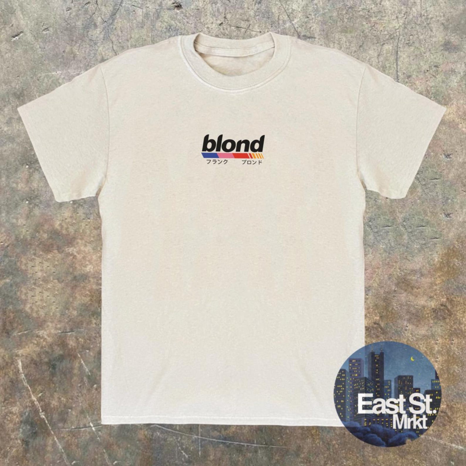 Frank Ocean BLOND Logo T-shirt - Retro Music Tee 2XL