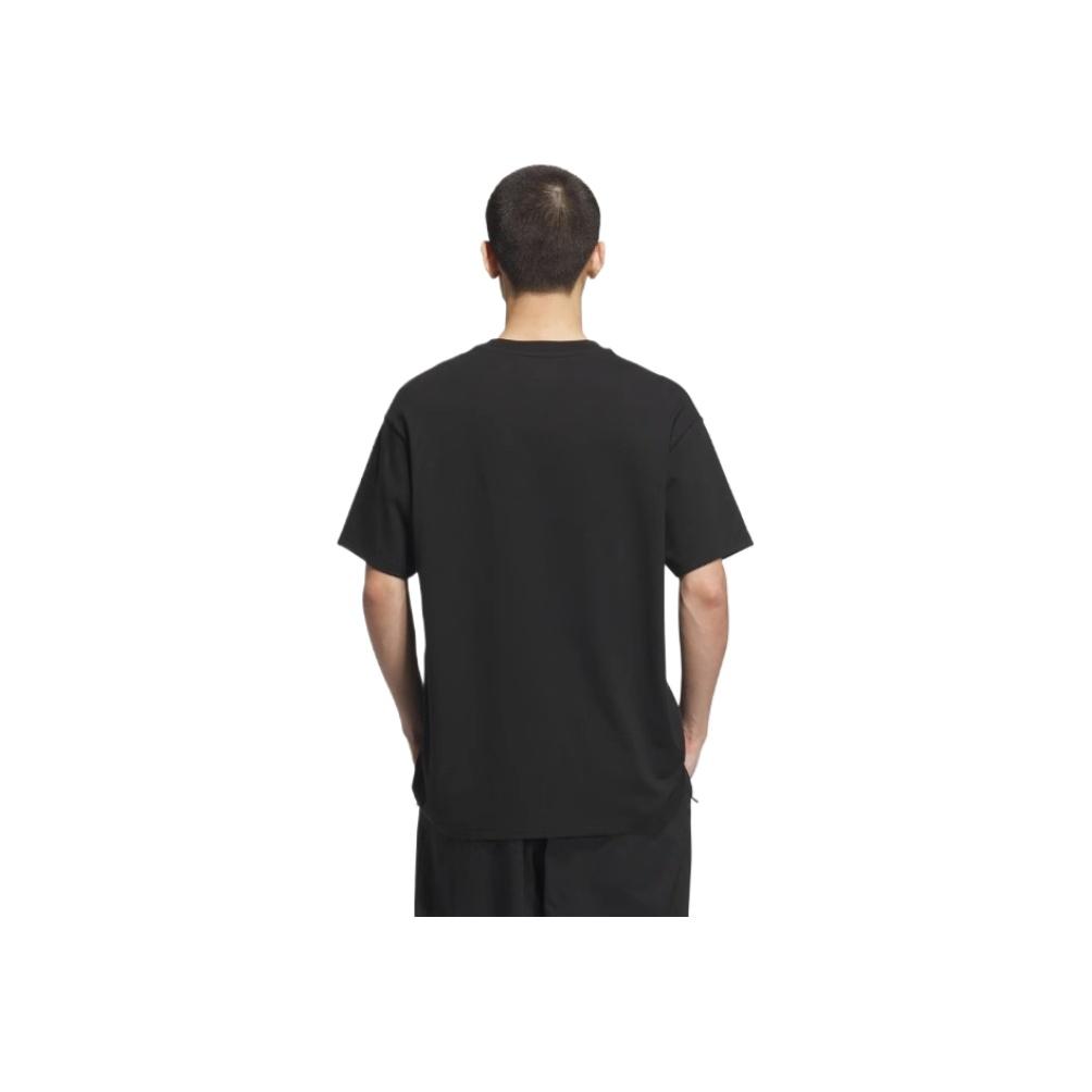 Adidas Originals Versatile Comfortable Simple Short Sleeve T-Shirt Unisex Tops Black KD4290