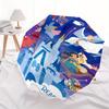 Disney Characters Durable Cartoon Folding Umbrella, Portable 3-Fold Compact Umbrella for Men and Women, Suitable for Travel or Daily Use.Q03