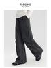 Gefütterte Mädchen- Cargohose - Herbst/Winter, Gerades Bein, Warm, Große Taschen