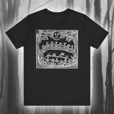 HOT SALE Unity of Opposition Vintage Art T-shirt Alchemy Vintage Mystery Art Shirt Hermes Magic Alchemy Short-sleeved T-shirt