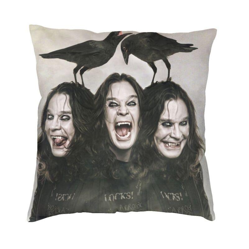 

Ozzy Osbourne Prince Of Dark Cushion Covers Sofa Home Decor Square Throw Pillow Cover 40x40 30x30cm 12x12in