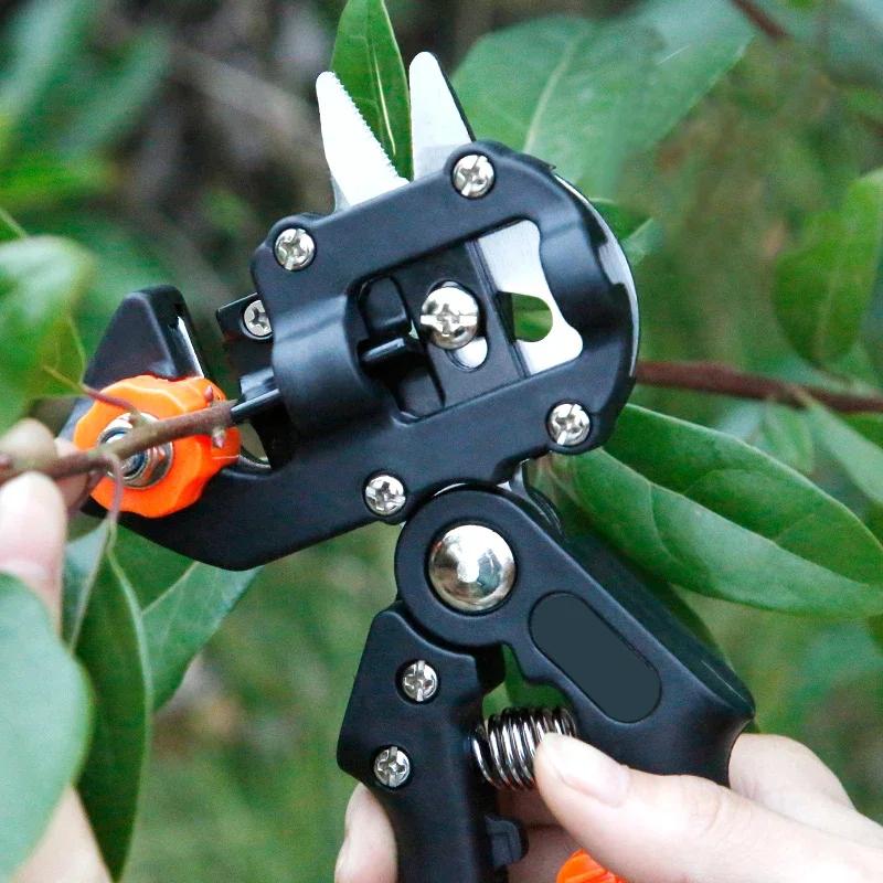 YLONDAO Garden Tools Professional Farming Pruning Shears Grafting Scissor Fruit Tree Vaccination Secateurs Pruning Cutting Knife