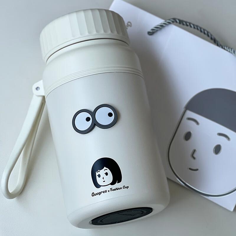 TLAKEHO Cute Insulated Water Bottle