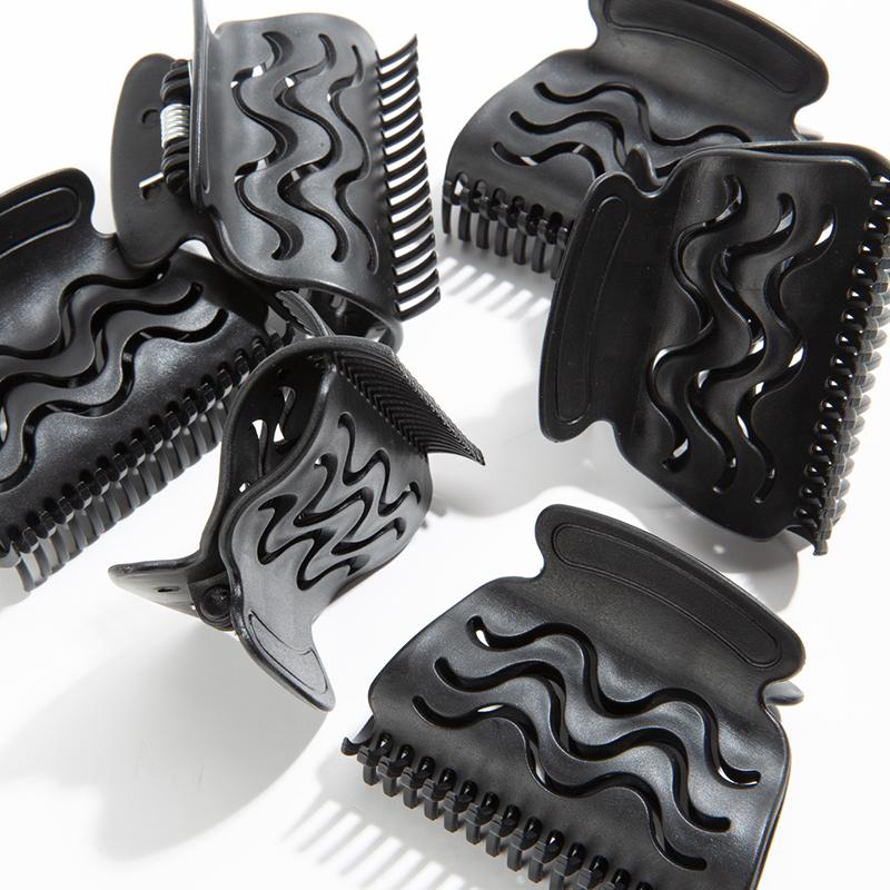 12pcs Detachable Positioning Clips Hairdresser Seamless Hairpin Professional Hair Clips Barber Home DIY Hair Styling Tools