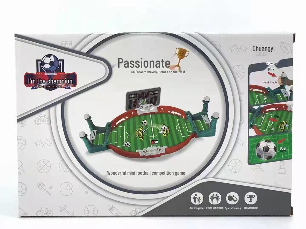 Cross-Border Table Football: Children's Educational Toy for Double Player Home Use & Parent-Child Interaction