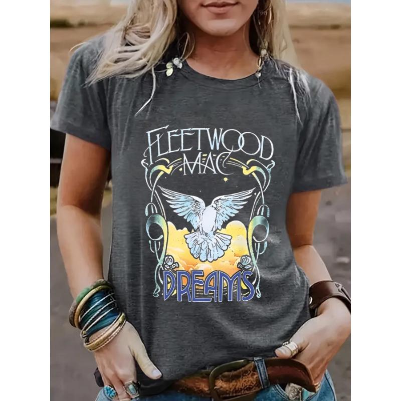 

Женская повседневная и модная футболка с круглым вырезом и короткими рукавами с рисунком голубя XXL