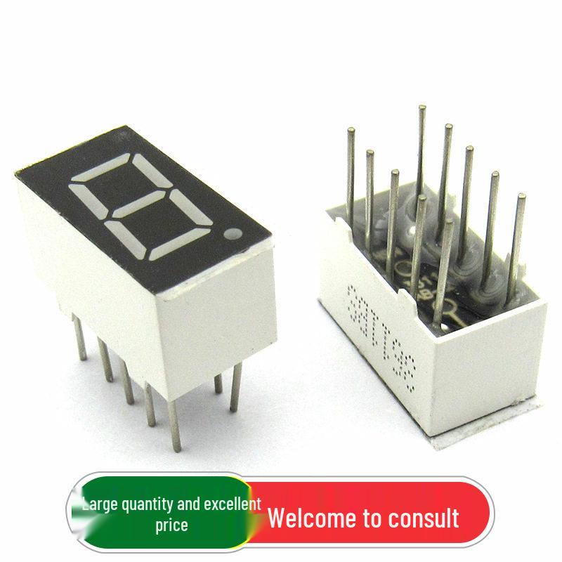 

Telesky 0.36 Red Single Digit LED Display (Common Cathode)