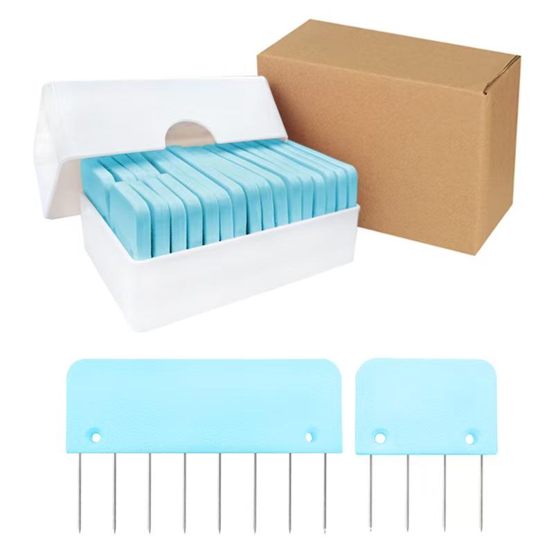 Scarf and Sweater Shaping Pins & Rake Knitting Tools Set