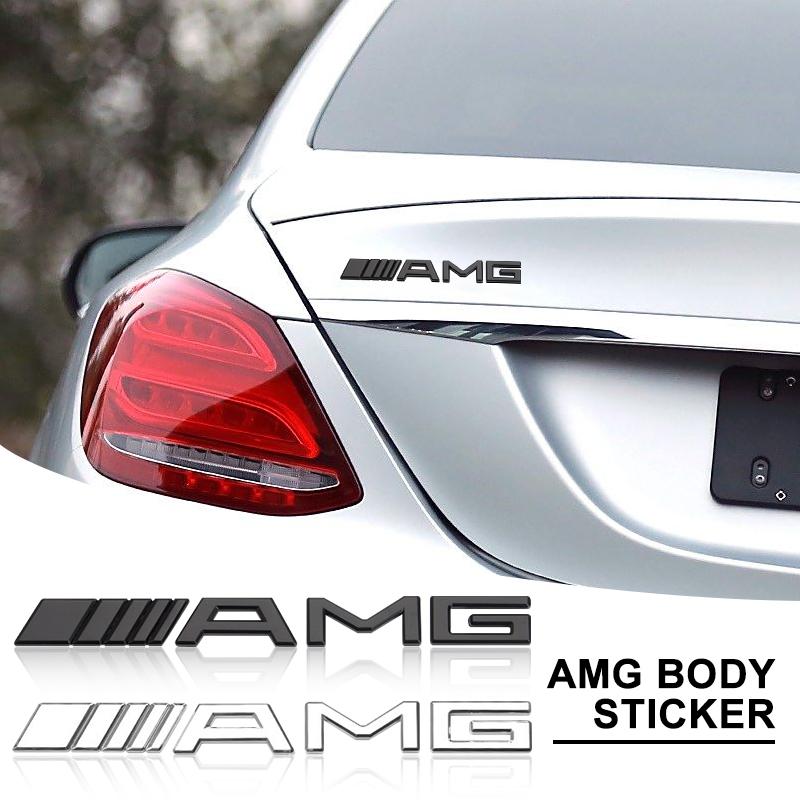 1pcs Car Rear Label Sticker Body Stickers AMG Badge Emblem For Mercedes-Benz W213 W212 W220 W221 W222 W108 W126 W140 W168 W169