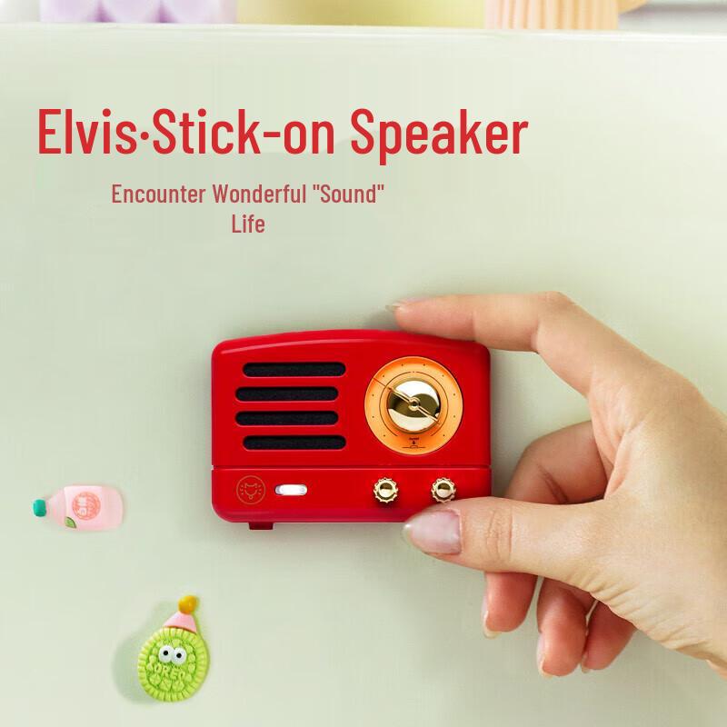 Mao King MW-Q1 Meet Retro Magnetic Bluetooth Speaker & Radio CN Plug (adapter Included)
