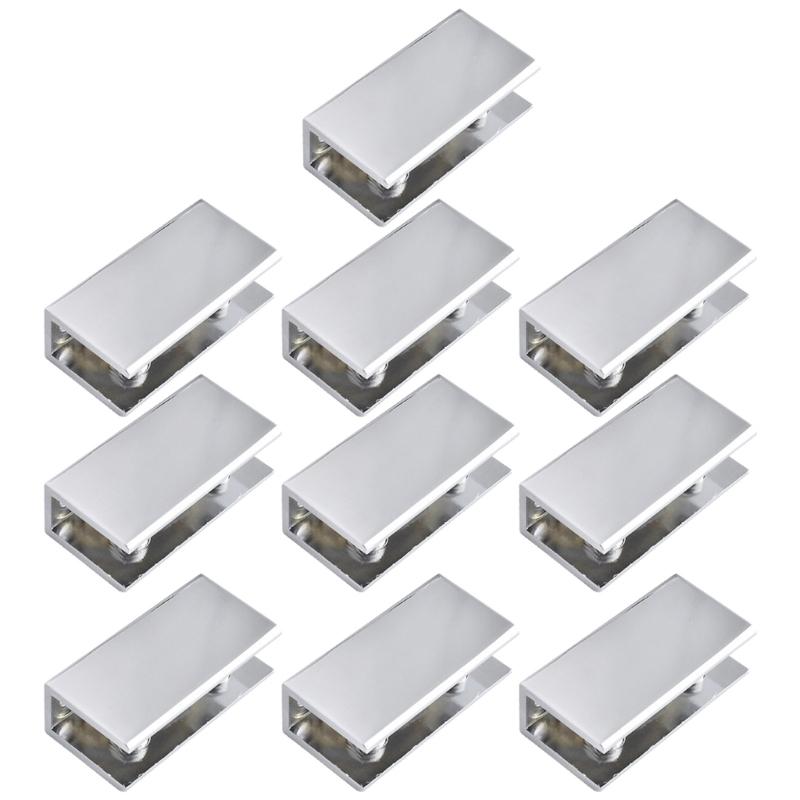 Modern Metal Glass Clips Multipurpose Glass Brackets Multifunction  Metal Glass Fixtures for DIY Projects & Retail Displays