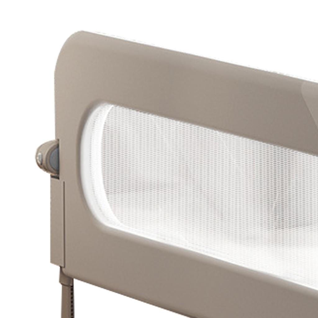 Barierka do łóżeczka dziecięcego 71 cali, pojedyncza strona, zapobiega upadkom, lekka, składana, zabezpieczająca łóżeczko dziecięce do domu