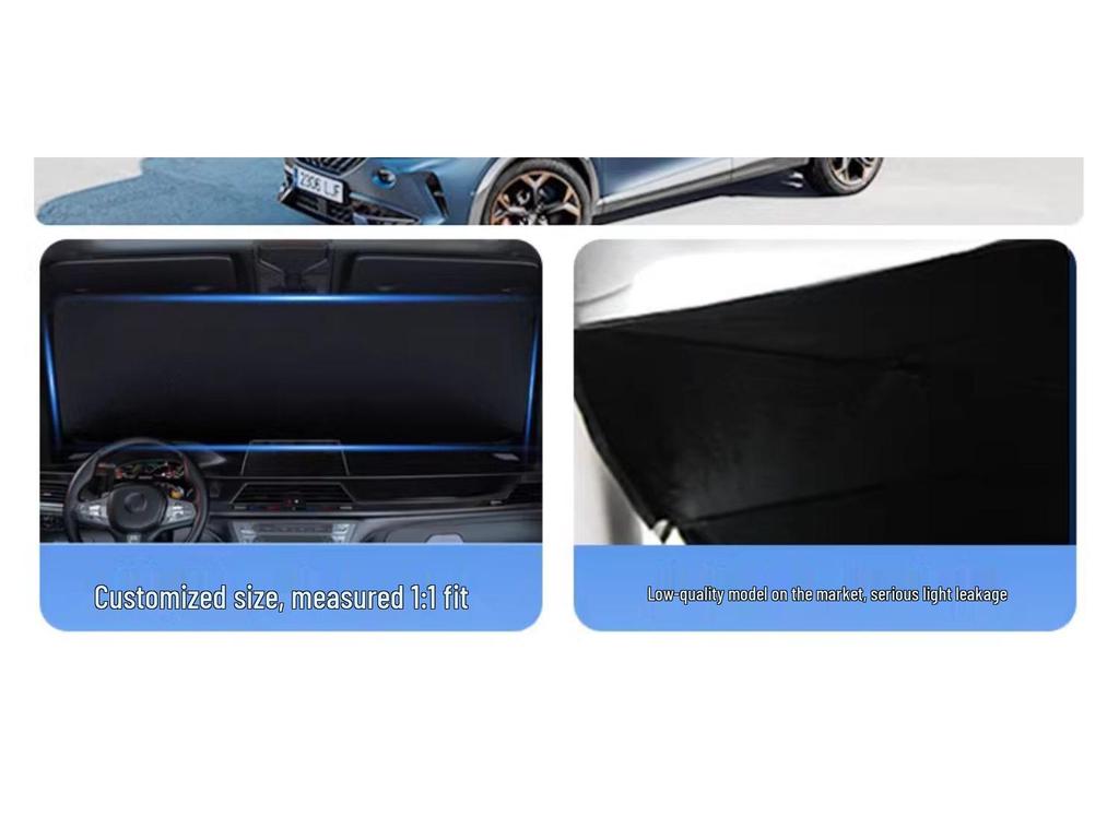 Sunshade Heat Insulation Windshield Umbrella for Honda Vezel, Civic, CRV, XRV, Accord