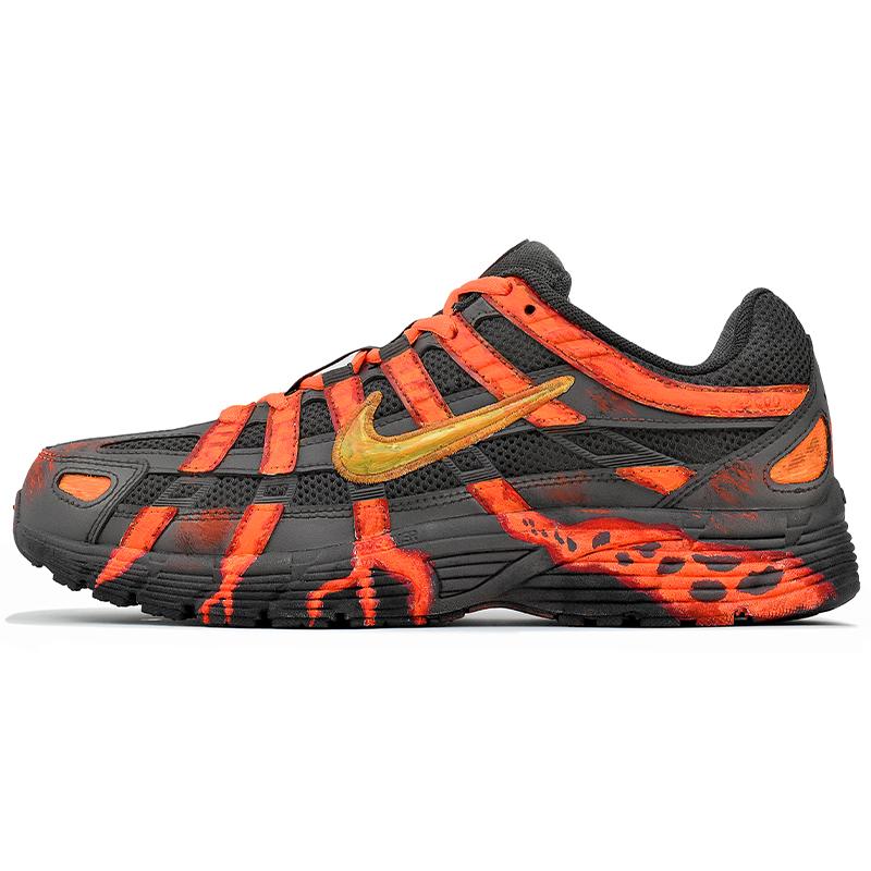 

Nike P 6000 Slip Resistant Abrasion Resistant Low top Running Shoes Unisex Black Orange CD6404-105(Team679-) 44