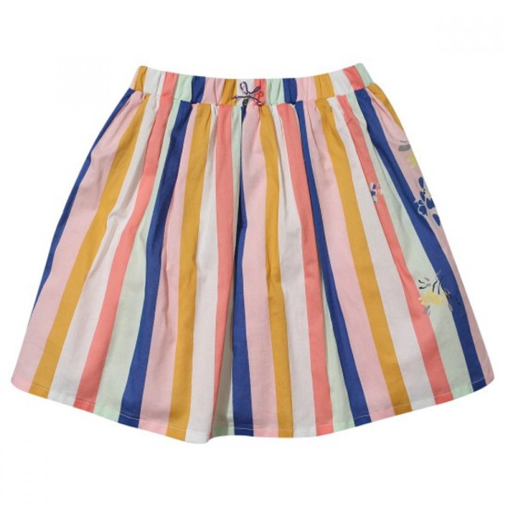 [Moda Carina] Moda Carina Multi St Skirt Pink/100