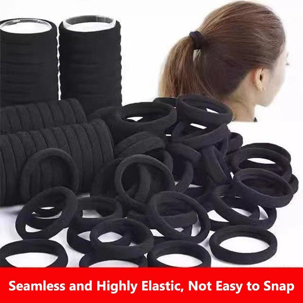 High Elasticity Nylon Elastic Hair Ties Morandi Color Hair Accessories Set for Women and Girls