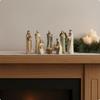 Christmas Nativity Set Handmade Look Religious Decoration for Place of Worship