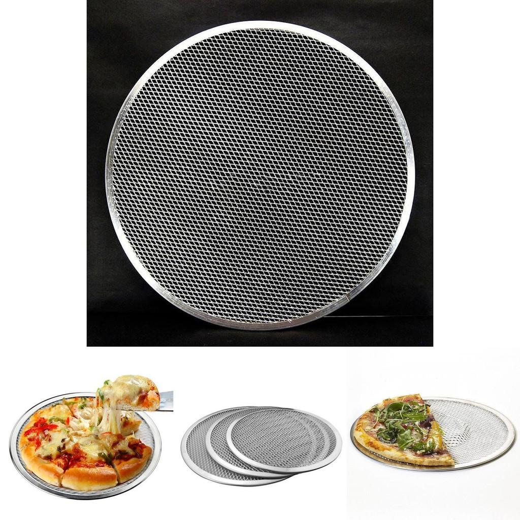 Aluminum Pizza Tray Round With Premium Material For Home Baking And Commercial Use