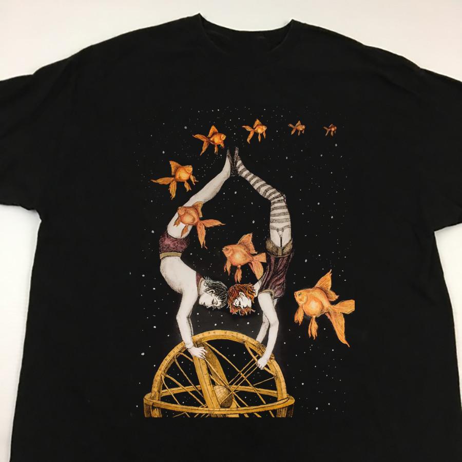 ДРЕЗДЕНСКИЕ КУКЛЫ - Я ВЕРНУСЬ Футболка с коротким рукавом S-234xl Черная Унисекс Футболка S