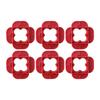 1/4/6Pcs Thickened 4-in-1 Multi-Size Deck Spacer Tool Plastic Reusable Floor Seam Width Tool Multi-function Deck Spacers