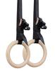Other Strength Training 32Mm Wooden Gymnastics Training Rings Crossfit Home Exercise Equipment Fitness