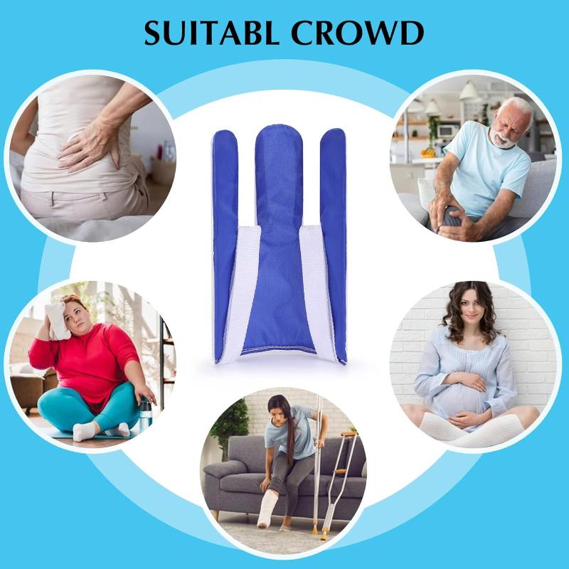 Sock Puller Helper Tool No Bending Easy On Sock Aid Device Soft Padding for Knee Surgery Recovery Patients Elderly
