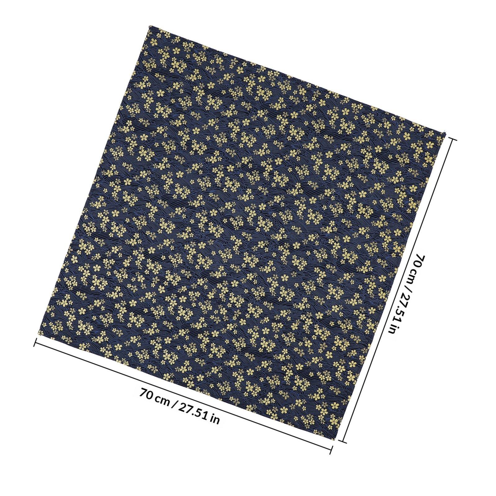 

1Pcs Quick Dry Easy Clean Cotton Japanese Type Packing Cloth Suitable for Bento Wrap Gift Box Office Home Camping Use other синій