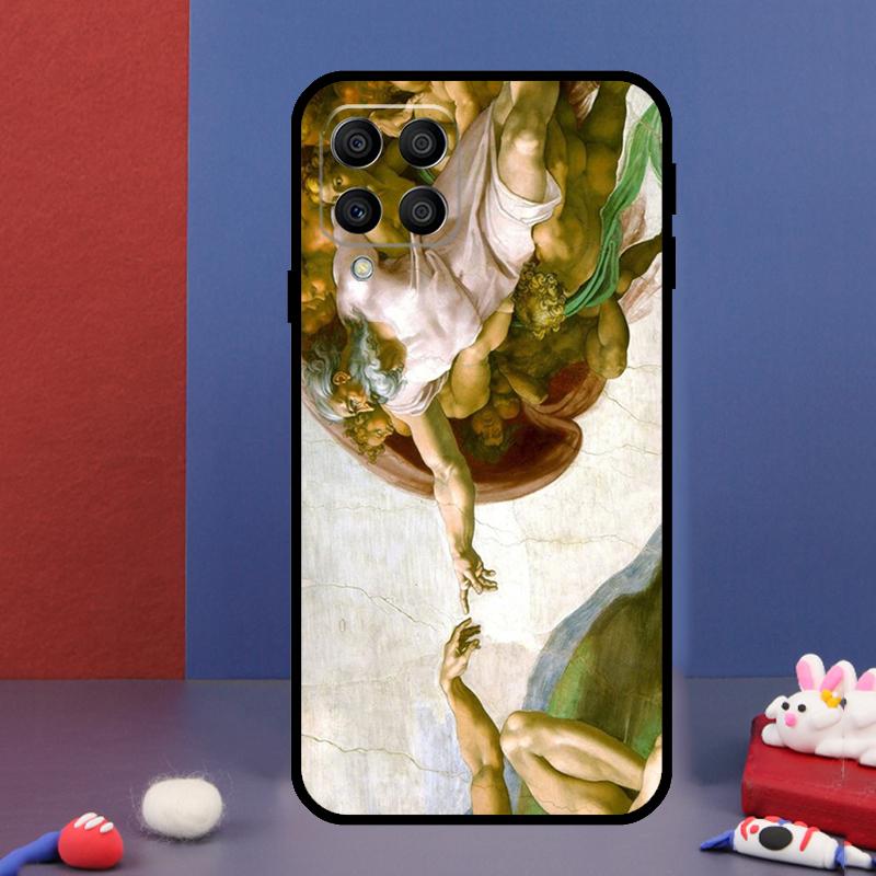 Renaissance Art Paint For Samsung Galaxy M12 M13 M33 M23 M53 M15 M55 M31 M51 M14 M34 M54 M20 M32 M52 Phone Case