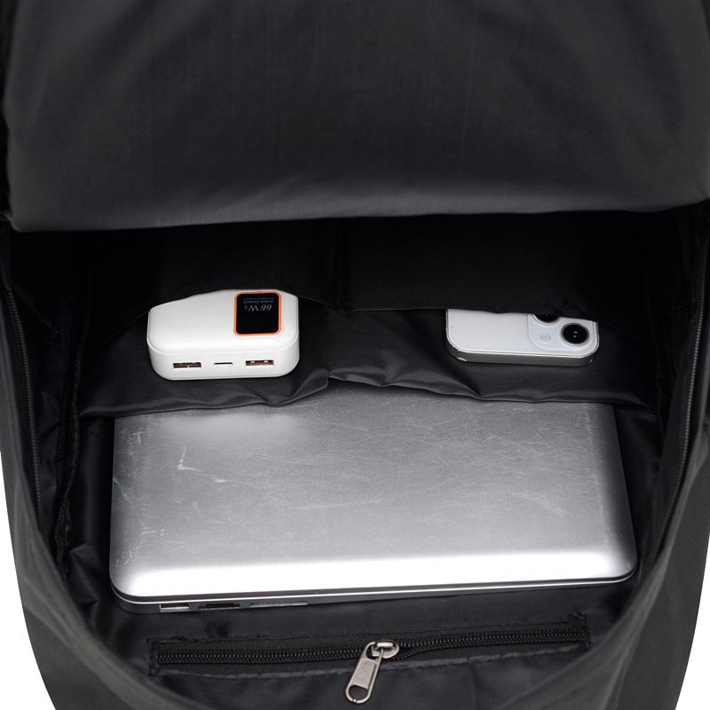 Men's Backpack Large Capacity Travel Leisure Solid Color Computer Backpack Fashion Men and Women Students Schoolbag
